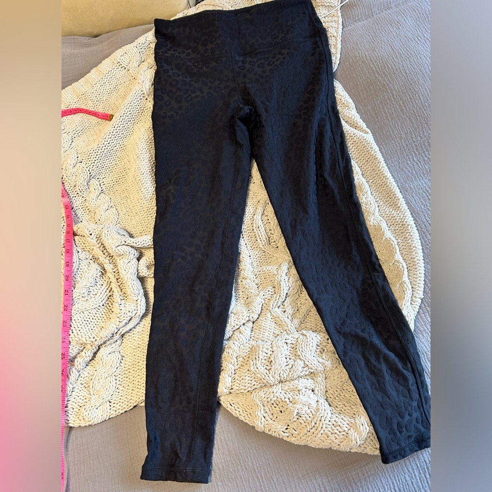 Mono B Yoga Pants, Cheetah Print